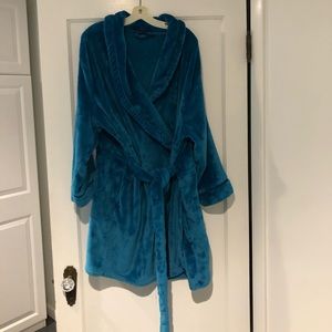 Snuggly Teal Blue Covington Bathrobe